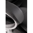 Кресло компьютерное HALMAR PRESTON черный/серебристый